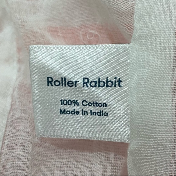 Roller Rabbit East Hampton Kirsten Midi Dress Striped Coral Pink - Picture 9 of 11